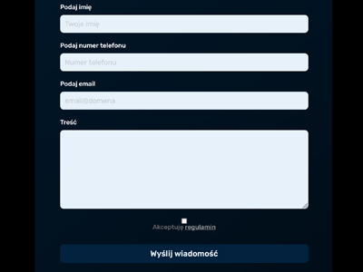 iPhone app preferences selection screen